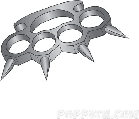 play slideshow brass knuckles clipart large size png image pikpng