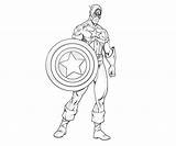 Coloring America Captain Pages Shield Printable Armored Clipart Drawing Color Print Library Face Avengers Getdrawings Popular Getcolorings sketch template