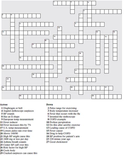 medical expert crossword clue daily crossword clue