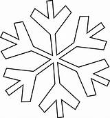 Snowflake Clipart Simple Drawing Line Clip Easy Christmas Clipartbest Cliparts Digital Neve Snowflakes Templates Library Stamp Use Resource Flocos Painting sketch template