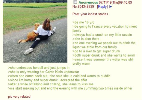 anon shares incest stories greentext