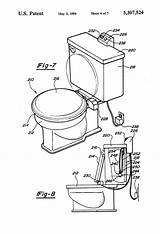 Patents Patent Toilet Seat Drawing Automatic sketch template