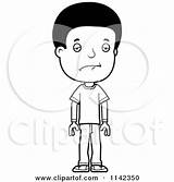 Teenage Adolescent Depressed Boy Clipart Cartoon Cory Thoman Outlined Coloring Vector 2021 sketch template