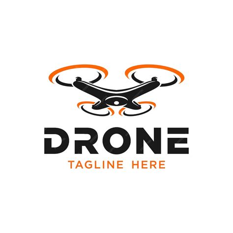 premium vector drone logo design template inspiration vector illustration