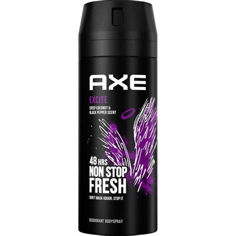 desodorante bodyspray excite  spray  ml axe supermercado el corte ingles