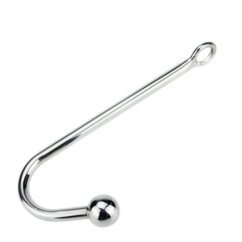 stainless steel anal hook with ball anal plug stretching expanding anal