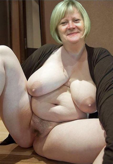 Fat old granny creampie video