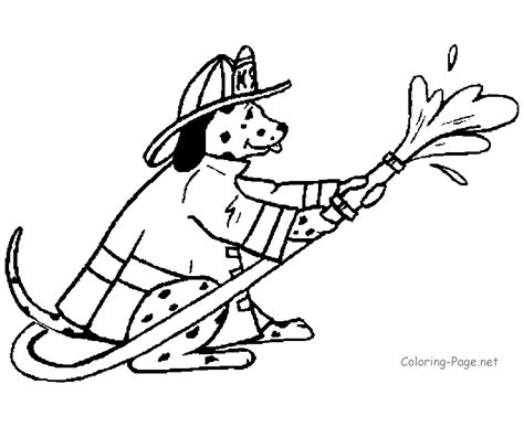 fire fighter coloring page coloring home