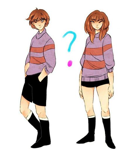 theory is frisk actually a guy undertale amino