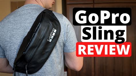 gopro sling crossbody bag review youtube