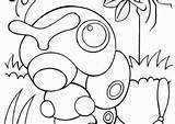 Caterpie Coloring4free Source sketch template