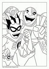 Coloring Teen Titans Pages Robin Go Titan Cyborg Boy Boys Kids Printable Team Color Sheets Nightwing Beast Cartoons Draw Popular sketch template