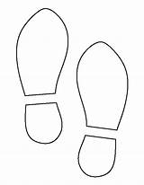 Shoe Outline Print Boot Clipart Pattern Template Footprint Printable Patterns Stencils Coloring Large Color Santa Shoes Cut Patternuniverse Stencil Templates sketch template