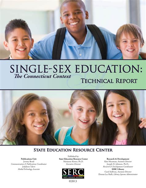 Serc Library Single Sex Education The Connectcut Context Technical