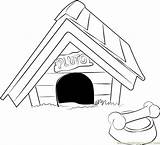 Dog Coloring House Getcolorings Pluto Pages Color sketch template