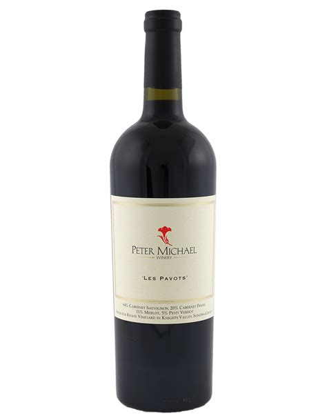 peter michael  les pavots estate red knights valley sonoma county  wine wave