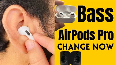 change bass  airpods pro      eq settings  increase bass youtube