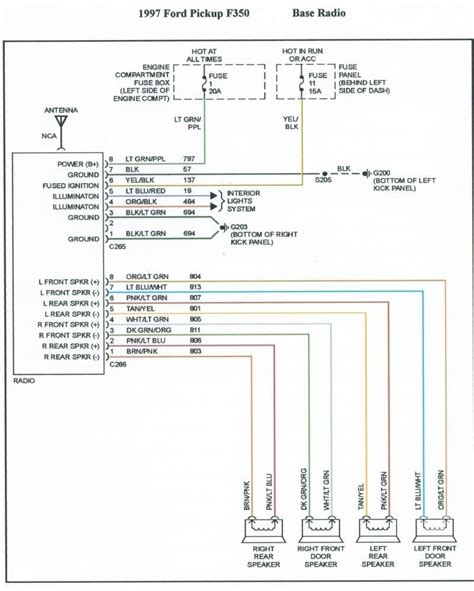 ford ranger amplifier wiring diagram