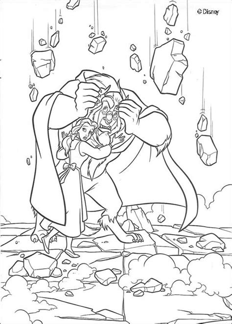 beauty   beast coloring pages   beauty