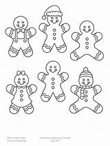 Gingerbread Man Template Drawing Christmas Coloring Cutout Men Line Cutouts Cookies Book Lesson Plan Paper Ornaments Pages Decorations Crafts House sketch template