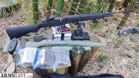Armslist For Sale Trade M1a M14 Rifle Chrome Barrel Usgi Extras 308 Ammo