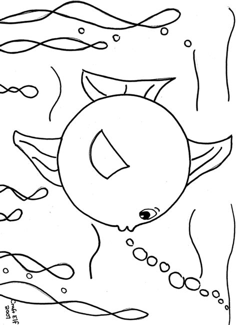 puffer fish coloring page fish coloring page coloring pages