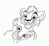 Simba Kovu Löwen Zira Nala Ausmalen Coloringhome Zeichnen Ausmalbild Getcolorings Getdrawings Zeichnungen Kleurplaten Uniquecoloringpages Scar sketch template