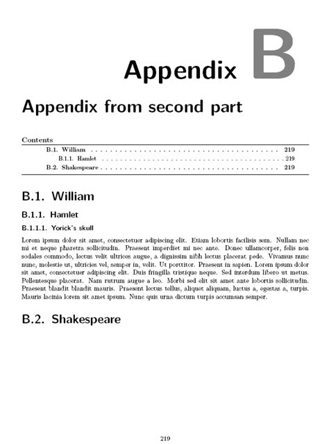 chapter style environment    appendix formatting tex