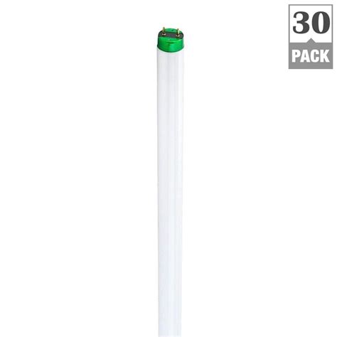 philips  watt  ft linear  fluorescent light bulb neutral  light  pack