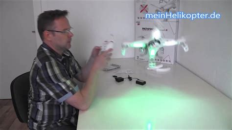 quadrocopter drohne mit kamera   pathfinder bedienungsanleitung deutsch youtube