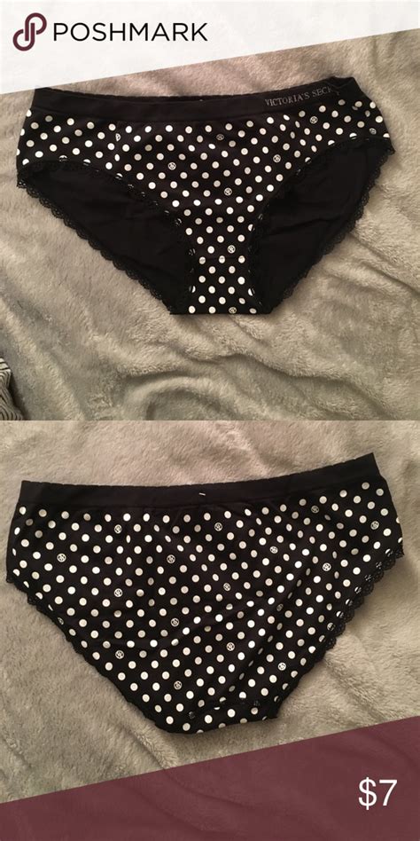 nwt polka dotted victoria s secret undies nwt with images victoria