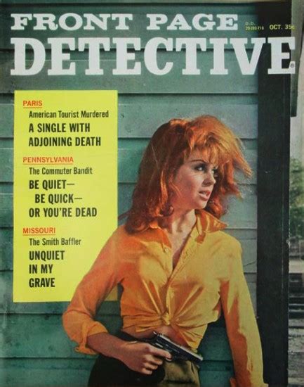 pulp international front page detective