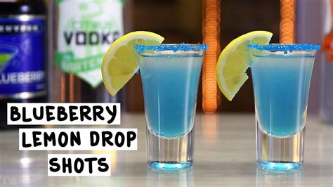 Blueberry Lemon Drop Shots Tipsy Bartender