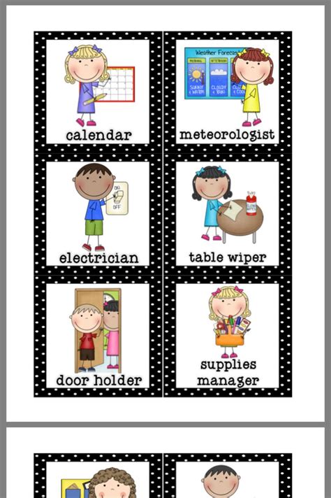 pin  abeer  classroom stuff classroom helpers preschool jobs