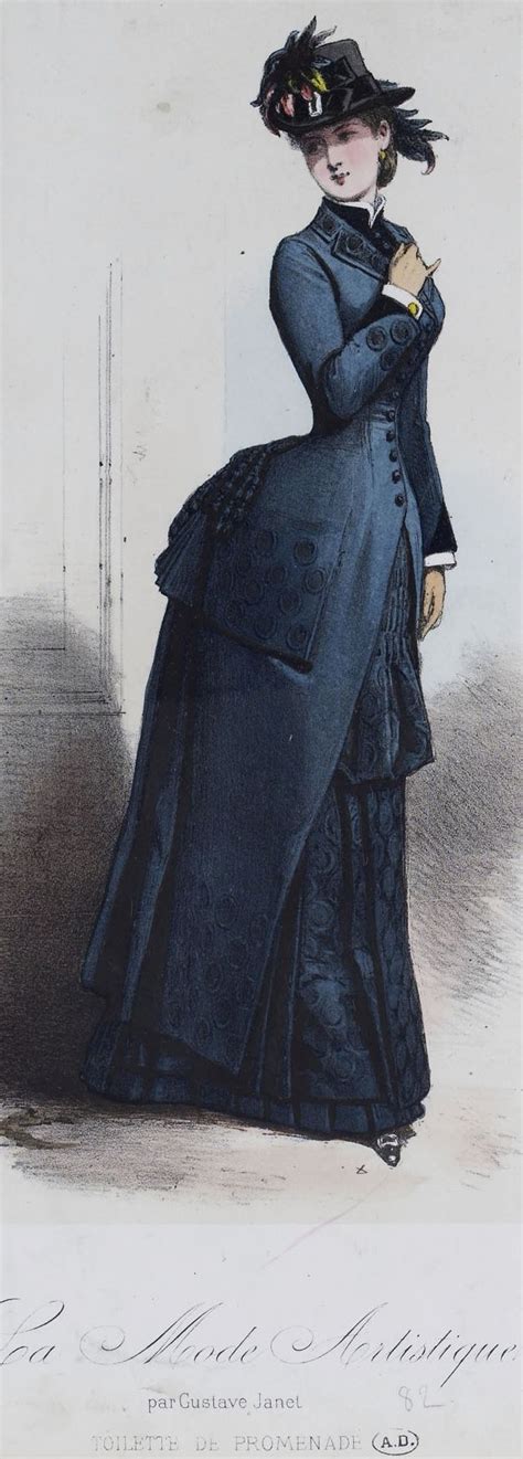La Mode Artistique 1882 Victorian Fashion Victorian Clothing