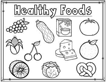 dual language healthy foods coloring sheets activities