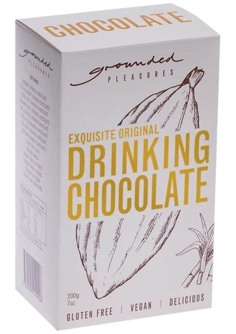 Grounded Pleasures Exquisite Drinking Chocolate 200g The Grain Grocer
