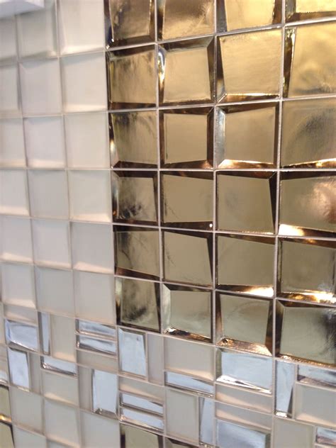 Glitz And Glam For A Backsplash Or Bath Sideview Glass Mosaics From