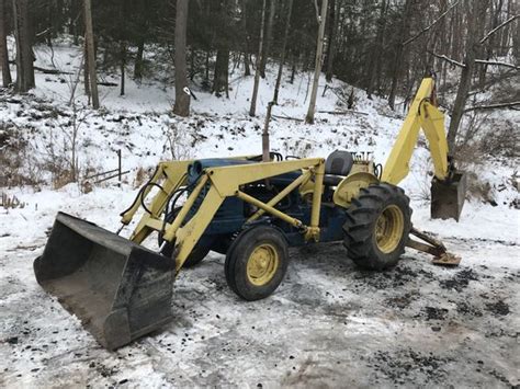 Ford 4000 Gas Backhoe W Loader Tractor For Sale In