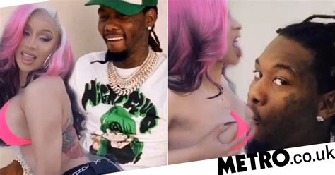 Cardi B Dances On Husband Offset S Face In X Rated Tiktok
