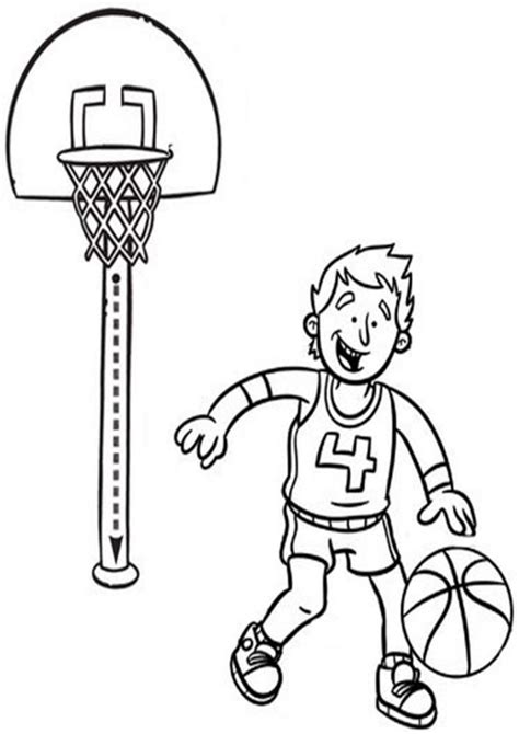 easy  print basketball coloring pages tulamama