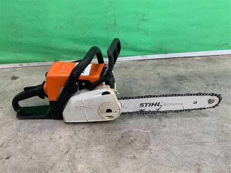 stihl  petrol chainsaw  timed auction day  irelands monthly  reserve tool