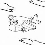 Airplane Mitraland sketch template