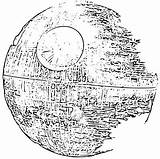 Deathstar Printablecolouringpages sketch template