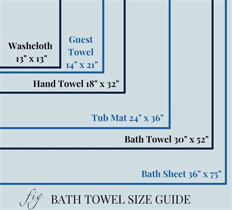 complete guide  towel dimensions   bath towel sizes fig linens  home