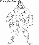 Goro Mortal Kombat Drawingforall Stepan Ayvazyan sketch template