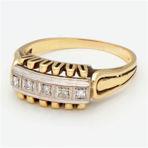 kt gold ring  ct diamond catawiki