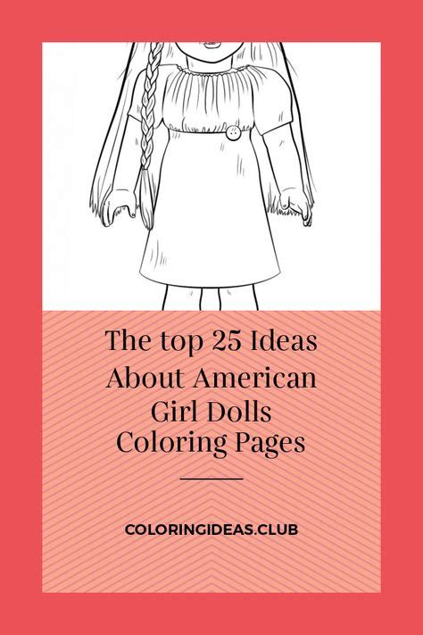 top  ideas  american girl dolls coloring pages