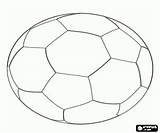 Futebol Futbol Voetbal Kleurplaat Pallone Pilota Campo sketch template