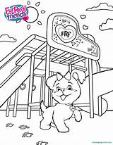 Furreal Coloring Friends Pages Getcolorings sketch template